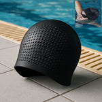 Konex Premium Silicone Waterproof Swimming Cap - Unisex, Durable