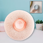 Super Soft Flower Bath Sponge with Suction Cup for Shower & Massage
