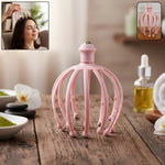 Manual Head Scalp Massager with Rolling Ball Tips – Stress Relief Tool