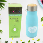 Stainless Steel Water Bottle for Gym & Office (360ml, Leak-Proof)