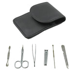 6-in-1 Professional Nail Care Kit: Clippers, Scissors & More Nail (Travel or Home)