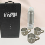 Stainless Steel Vacuum Flask Set (500ml)