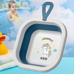 Foldable Baby Wash Basin ( 28×28 Cm)