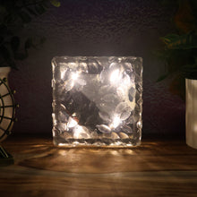 Solar Ice Cube Garden Light for Pathways & Christmas Decor
