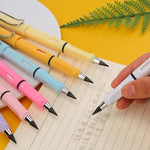 2-in-1 Everlasting Magic Pencil with Replaceable Eraser  (1 Pc / Mix Color)