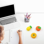 3D Mix Design Fancy & Stylish Colorful Erasers (1 Set)