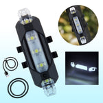Rechargeable LED Bicycle Safety Light - Front & Rear, USB Powered