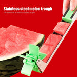 Stainless Steel Washable Watermelon Cutter – Windmill Slicer & Peeler