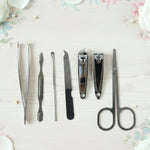 7 in 1 Stainless Steel Manicure Pedicure Grooming Kit