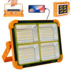 High-Brightness Solar LED Flood Light with Power Bank (1 Pc)
