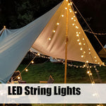 Battery Operated Warm White Globe Ball String Light