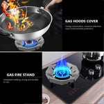 Cooktop range pan holder