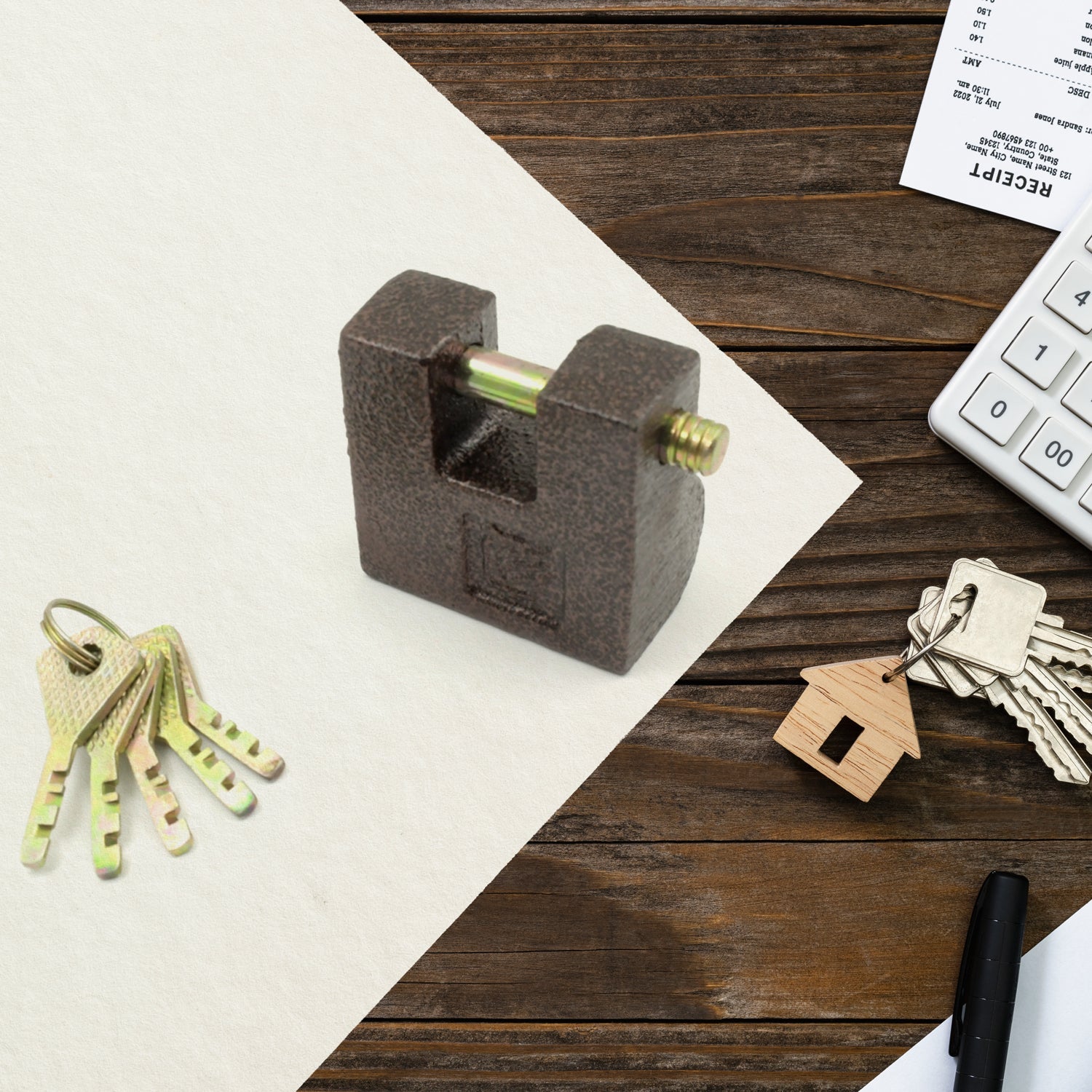 Buy Secure Iron Lock with Brass Core | – coreldove.com