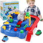 Adventure Toys, City Rescue Preschool Toy, Race Tracks for Boys