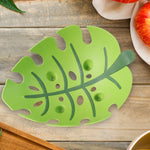 Leaf Pattern Fruit Bowl