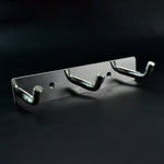 Stainless Steel Wall Mounted Coat 3 Hook Rack (14x3 / 1 Pc)
