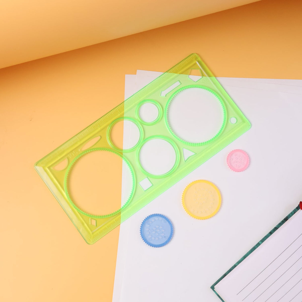 Design Ruler Spirograph Geometry Stencil Set – coreldove.com