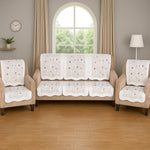 Elegant Leaf Sofa Runner