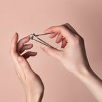 Cute Nail Clipper with Nail Catcher, Nail File - Stainless Steel (1 Pc)
