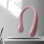 Portable Neck Fan: Holiday Hands Free Bladeless Neck Fan