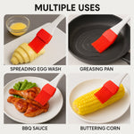 Spatula and Pastry Brush for Cake Decoration