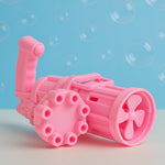 8-Hole battery operated Bubbles Gun Toys for Boys and Girls