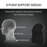 Memory foam car neck support cushion