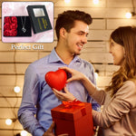 Rose Flower Gift Box, Handmade Eternal Rose I Love You Necklace, Valentine's Day