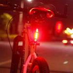 USB Rechargeable Bicycle LED Tail Light Set – High Visibility Safety Light