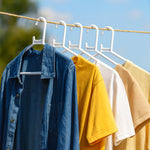 Plastic Clothes Hangers – Set of 6