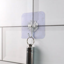 Heavy Duty Flower Adhesive Wall Hooks - (10 Pc / Set)