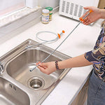 Flexible Spring Drain Cleaning Tool with Hand Grip (1 Pc / 90 Cm)
