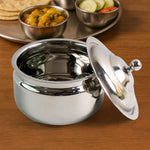 Premium Stainless Steel Ghee Pot (1 Set)