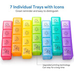 Multi-Compartment Weekly Pill Box 