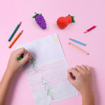 3D Mix Design Fancy & Stylish Colorful Erasers (1 Set)