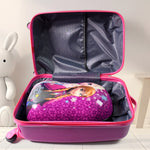 Kids Travel Suitcase with 4 Wheels – 1 Big + 1 Small Shoulder Bag (Set of 2)