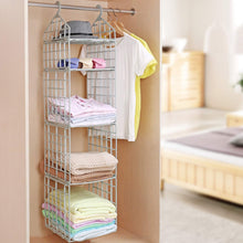 MULTIPURPOSE 5 LAYER FOLDING CLOTHES STORAGE RACKS