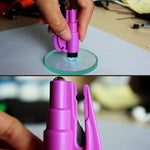 2-in-1 Emergency Safety Cutter – Keychain Tool for Glass Breaking