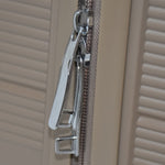 Expandable Hard-Shell Travel Suitcase