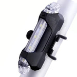 Rechargeable LED Bicycle Safety Light - Front & Rear, USB Powered