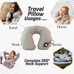 Premium Quality Inflatable Travel Neck Pillow (1 Pc)