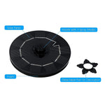 Fast Fountain by Pocket Hose - Solar-Powered - Instantly Adds a Water Feature Virtually Anywhere - 5 Spray Modes - No Installation or Batteries Required - Great for Bird Baths, Pools, Pond & More (1 Pc)