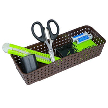 Plastic Multipurpose Desk Organizer Tray (6 Pcs Set)