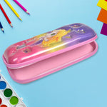 3D Cartoon Zipper Compass Box, Pencil Box (1 Pc / Mix Design)