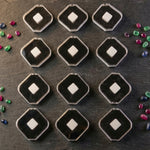 Jewellery Display Storage Box for Rings, Earrings & Small Items (12 Pc)