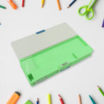 Multipurpose Compass Box (2 Compartments): Cartoon Pencil Case for Kids