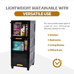 3-Layer Plastic Storage Drawer Cabinet