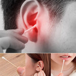 Paper-Stick Cotton Swabs - (100 Pc / Set)