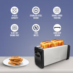 Orbit Adjustable Pop-Up Toaster - 1200w