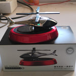 Solar-Powered Rotating Helicopter Car Air Freshener